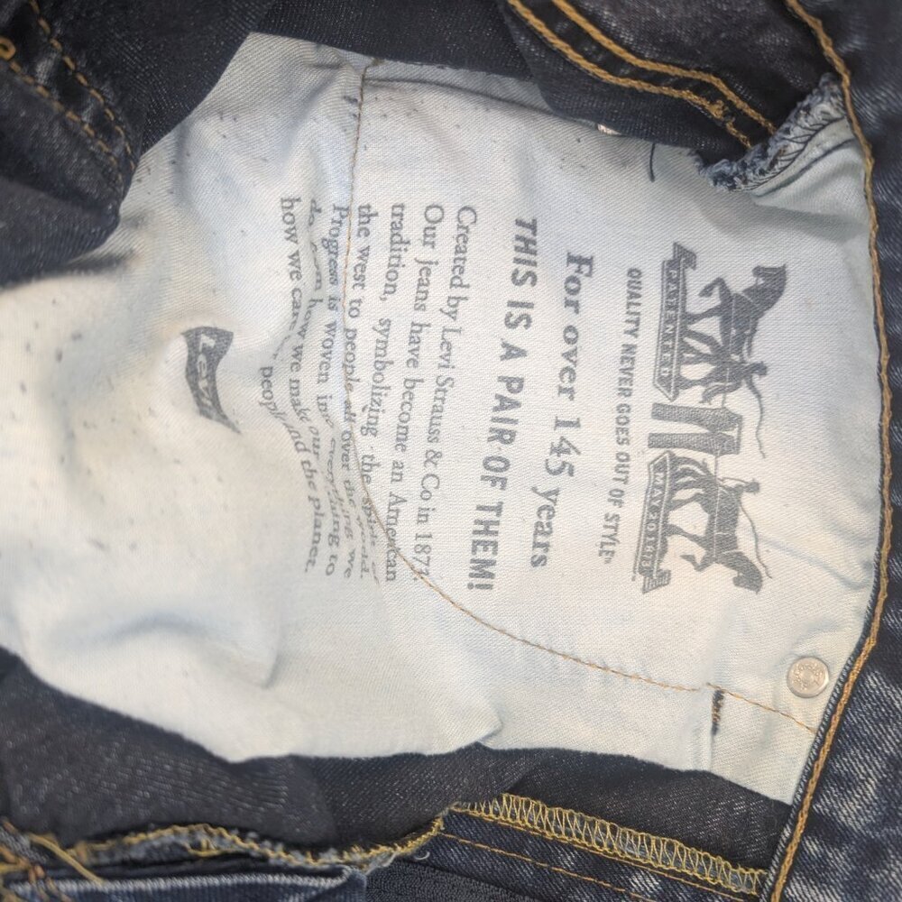 Levi's 512 Slim Taper Fit Men's Jeans - Light wash - W32 x L34 - Picture 10 of 14